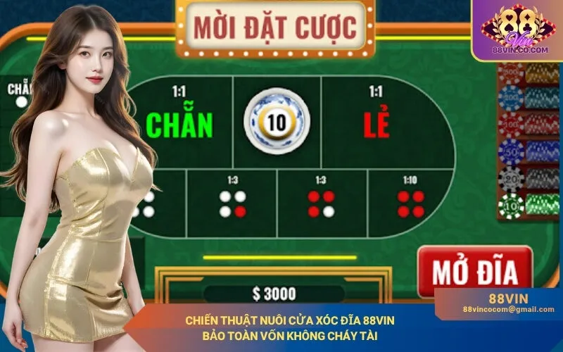 Chiến Thuật Nuôi Cửa Xóc Đĩa 88Vin